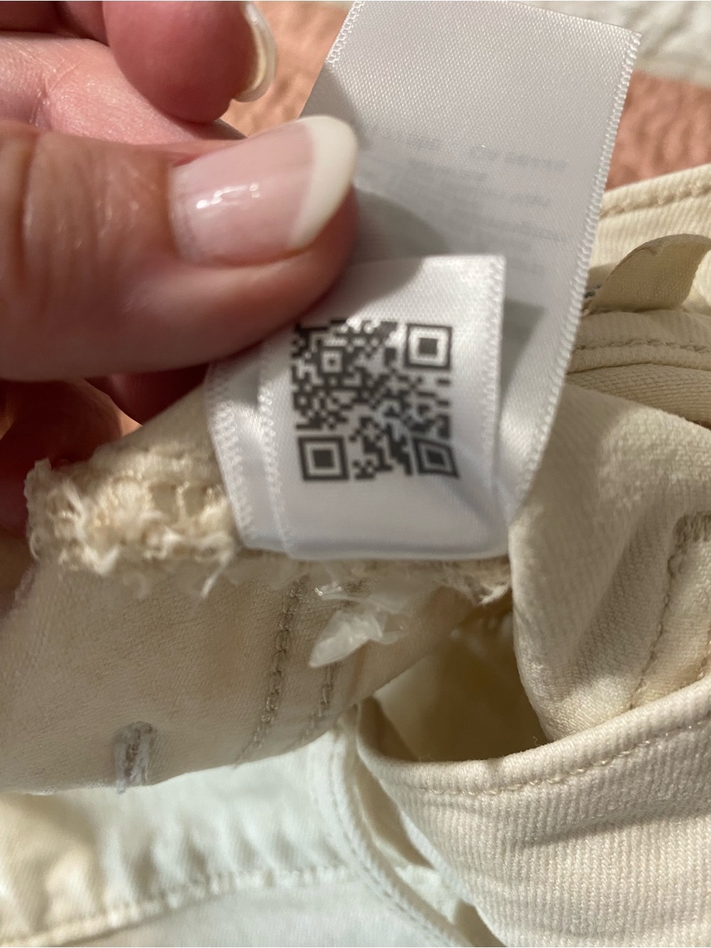MADEWELL Jeans Sz 31 The Perfect Vintage Wide-Leg Jean - Vintage Canvas cream - Picture 6 of 6